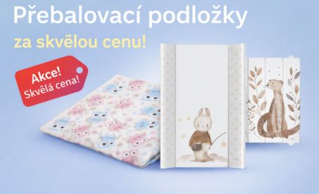 přebalovací podložky