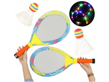 LED glowing tennis rackets darts 147774