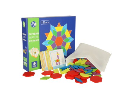 Montessori puzzle wooden shapes 155el 148656