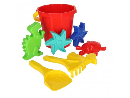DIPLO W 127 Sandbox toys sand bucket shovel rake molds 9el 132858