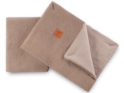pol pl Posciel do wozka BARANEK boucle z MUSLINEM 2437 5