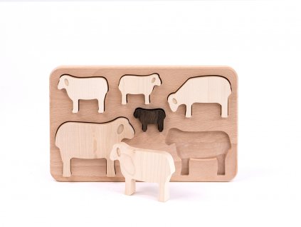 Dřevěný třídič Ovce| Hannell