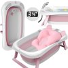 skládací vanička růžová