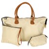Praktická multifunkční taška pro maminky - béžová