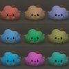 RGB silicone cloud night light 155704