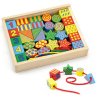 Montessori vzdělávací kostky k navlékání|Hannel