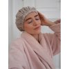 Hedvábná čepice na spaní (Rose Gold)
