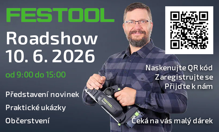 Festool Roadshow 2026 - 10.6.2026