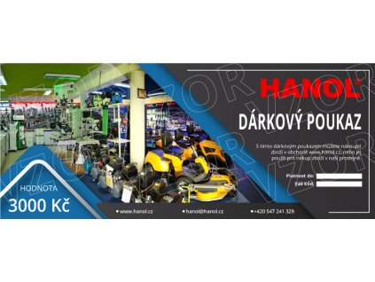darkovy poukaz 3000