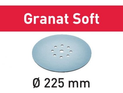 Brusné kotouče STF D225 P320 GR S/25 Granat Soft