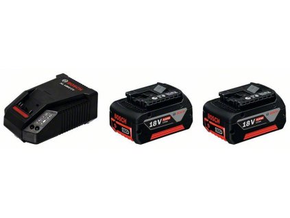 BOSCH Základní souprava 2x GBA 18V 4,0 Ah M-C + AL 1860 CV