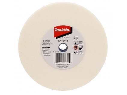 Brusný kotouč WA60K 150x16x12.7 bílý  =oldA-47210 - B-51926