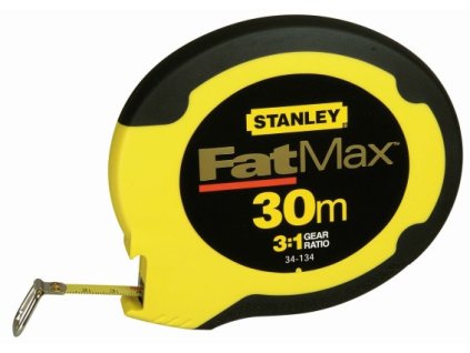 Pásmo uzavřené s ocelovou páskou 30m FatMax STANLEY 0-34-134