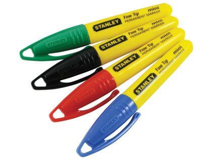 Permanentní popisovač mini s jemným hrotem STANLEY 1-47-329