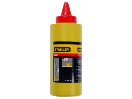 Prášková křída červená 225g STANLEY 1-47-804