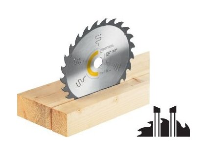 Pilový kotouč do okružních pil HW 254x2,4x30 PW24 WOOD RIP CUT