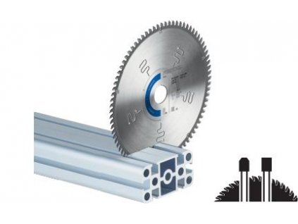 Pilový kotouč do okružních pil HW 254x2,4x30 TF80 A ALUMINIUM/PLASTICS