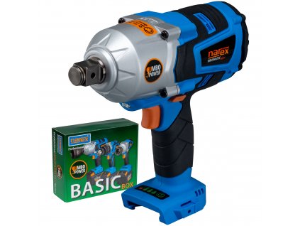 ASR 600-3HTB - 60V BRUSHLESS JUMBO POWER bezuhlíkový rázový utahovák s regulací výkonu pro nejnáročnější použití BASIC BOX