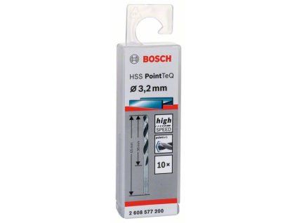 Bosch Spirálový vrták HSS PointTeQ 3,2 mm (2608577200)