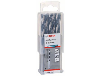 BOSCH Spirálový vrták HSS PointTeQ 6,8 mm Professional (2608577236)
