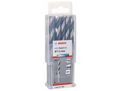 BOSCH Spirálový vrták HSS PointTeQ 7,1 mm Professional (2608577239)