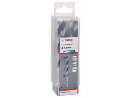 Bosch Spirálový vrták HSS PointTeQ 7,9 mm (2608577247)
