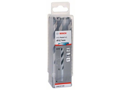 BOSCH Spirálový vrták HSS PointTeQ 8,7 mm Professional (2608577255)