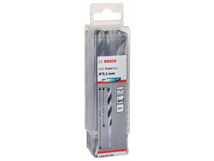 BOSCH Spirálový vrták HSS PointTeQ 9,1 mm Professional (2608577259)