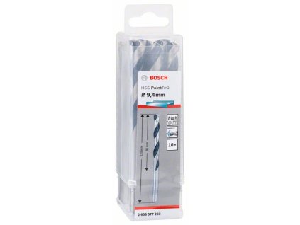BOSCH Spirálový vrták HSS PointTeQ 9,4 mm Professional (2608577262)