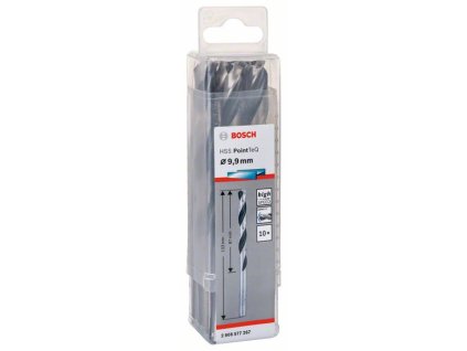 BOSCH Spirálový vrták HSS PointTeQ 9,9 mm Professional (2608577267)