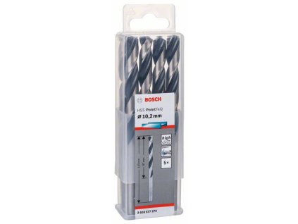 BOSCH Spirálový vrták HSS PointTeQ 10,2 mm Professional (2608577270)