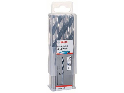 BOSCH Spirálový vrták HSS PointTeQ 10,7 mm Professional (2608577275)