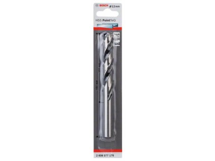 BOSCH Spirálový vrták HSS PointTeQ 12,0 mm Professional