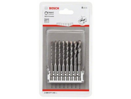 BOSCH Hex-9 Ceramic, 3 mm, 4 mm, 5 mm, 5 mm, 6 mm, 6 mm, 8 mm, 10 mm Professional