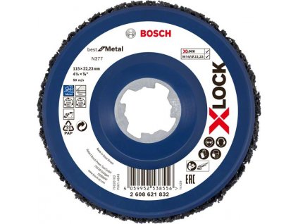BOSCH X-LOCK čisticí kotouč N377 Metal 115 mm 22,23 mm Professional