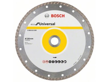 BOSCH Diamantový dělicí kotouč ECO For Universal Professional