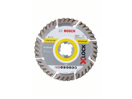 BOSCH X-LOCK Standard for Universal, 125×22,23×2×10 Professional