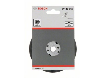 BOSCH Opěrný talíř 115 mm, M14, tvrdý Professional