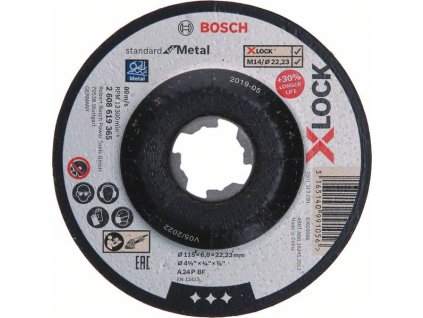 BOSCH X-LOCK SfM 115×6 mm T27 Professional