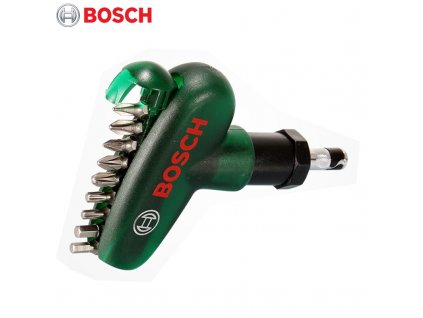 Bosch 10pcs Ratchet Pocket Screwdriver Hand Screw Driver Bit Set
