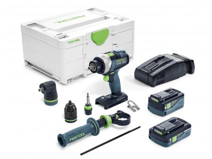 Akumulátorový vrtací šroubovák TDC 18/4 5,2/4,0 I-Set-SCA QUADRIVE