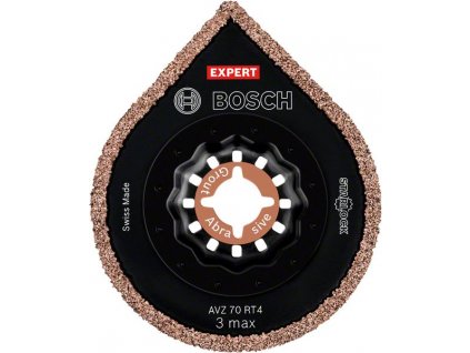 BOSCH Odstraňovač malty EXPERT 3 max AVZ 70 RT4 pro víceúčelové nástroje, 70 mm