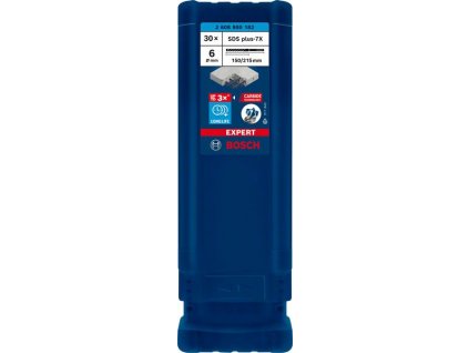 BOSCH Vrtáky do kladiv EXPERT SDS plus-7X, 6 × 150 × 215 mm, 30 ks