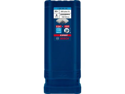 BOSCH Vrták do kladiv EXPERT SDS plus-7X, 8 × 100 × 165 mm, 30 ks