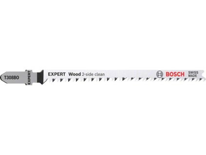 BOSCH Pilový plátek T 308 BO EXPERT Wood 2-side clean, 5 ks