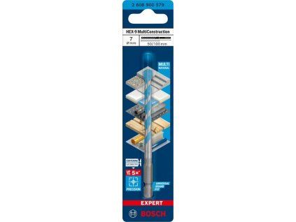 Bosch Vrták EXPERT HEX-9 Multi Construction, 7 × 60 × 100 mm (2608900579)