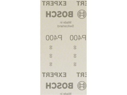 BOSCH Brusná mřížka EXPERT M480 pro vibrační brusky 93 × 186 mm, G 400, 50 ks