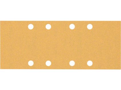 BOSCH Brusný papír EXPERT C470 s 8 otvory pro vibrační brusky 93 × 230 mm, G 100, 10 ks