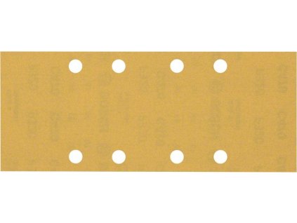 BOSCH Brusné papíry EXPERT C470 s 8 otvory pro vibrační brusky 93 × 230 mm, P320, 10 ks