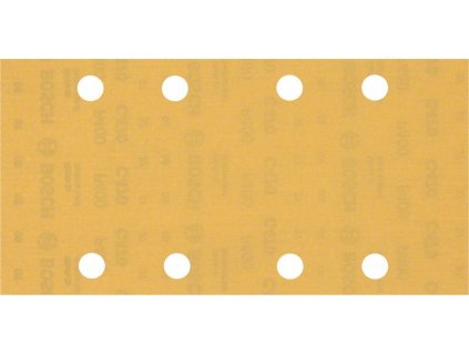 BOSCH Brusný papír EXPERT C470 s 8 otvory pro vibrační brusky 93 × 186 mm, G 400, 50 ks